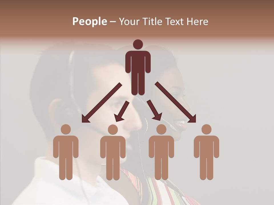 Contact Telephone Service PowerPoint Template