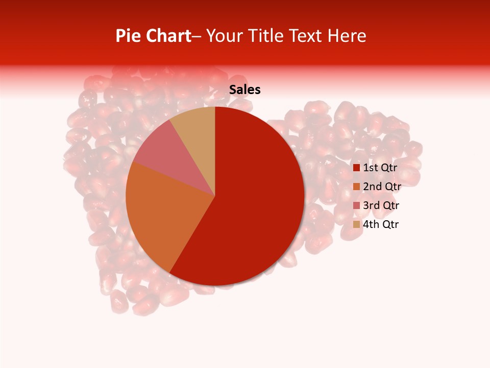 Open Pattern Vegetarian PowerPoint Template