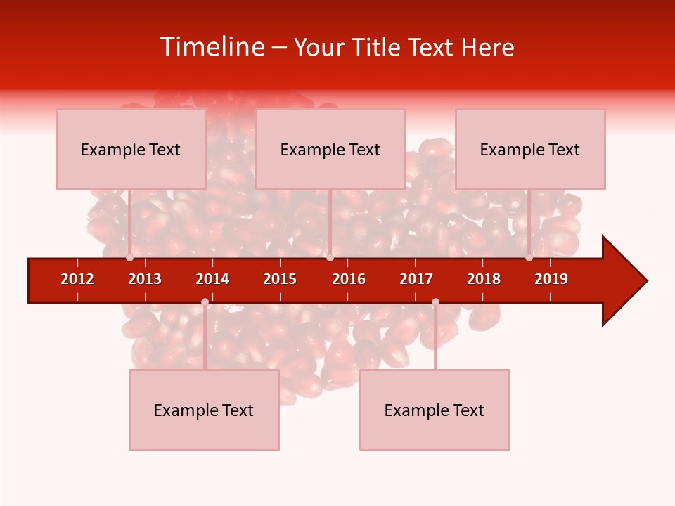 Open Pattern Vegetarian PowerPoint Template