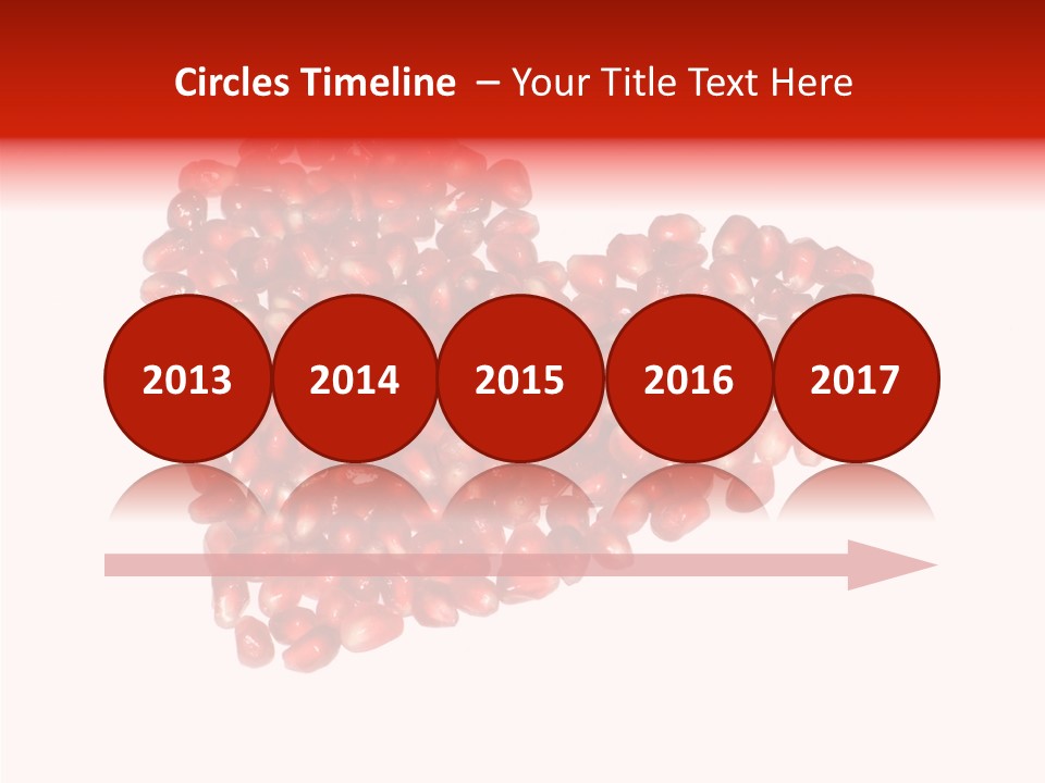 Open Pattern Vegetarian PowerPoint Template