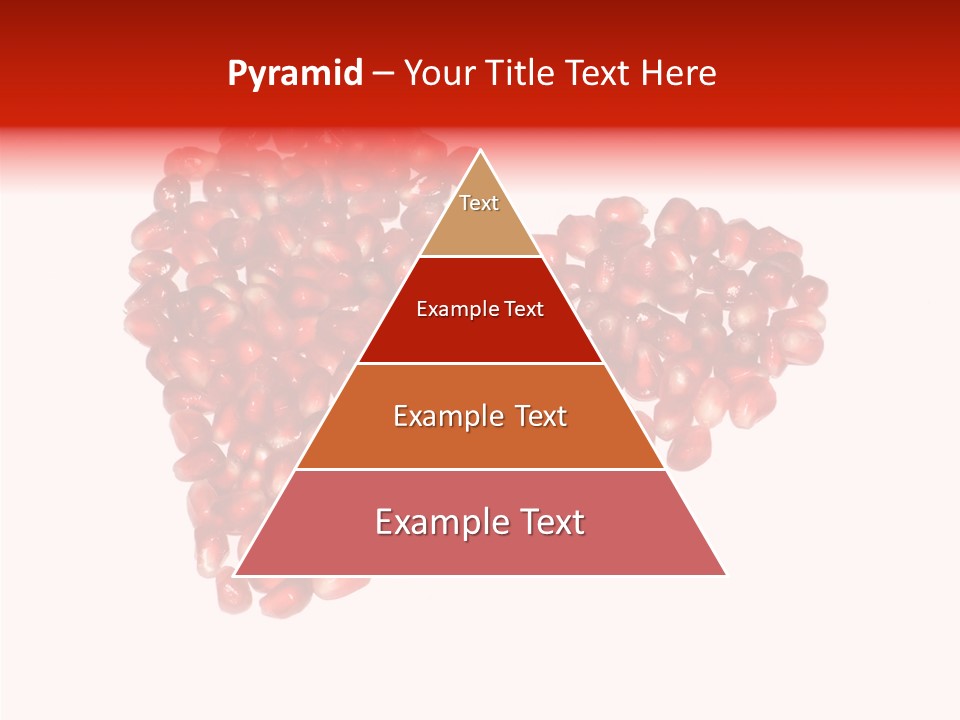 Open Pattern Vegetarian PowerPoint Template