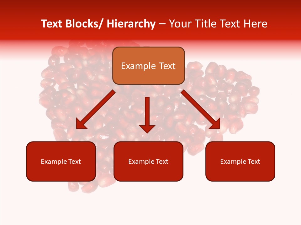 Open Pattern Vegetarian PowerPoint Template
