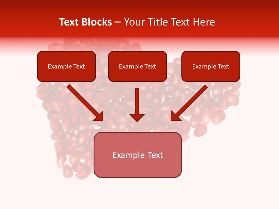 Open Pattern Vegetarian PowerPoint Template