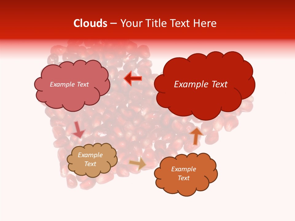 Open Pattern Vegetarian PowerPoint Template