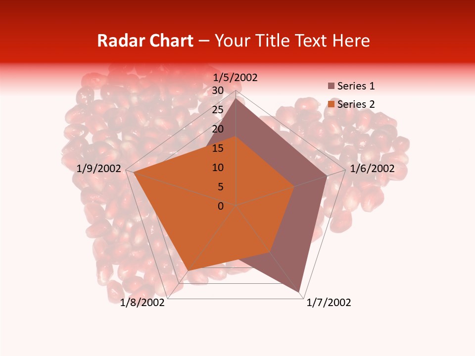 Open Pattern Vegetarian PowerPoint Template