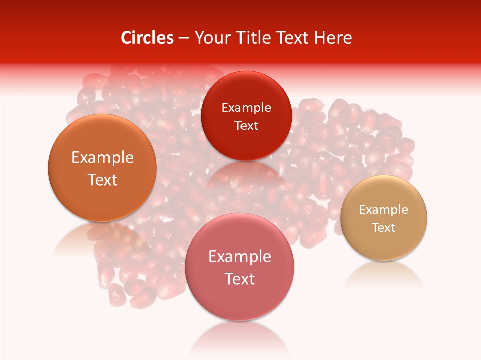 Open Pattern Vegetarian PowerPoint Template