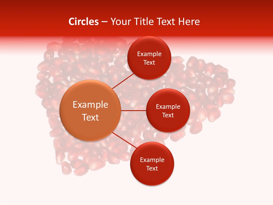 Open Pattern Vegetarian PowerPoint Template