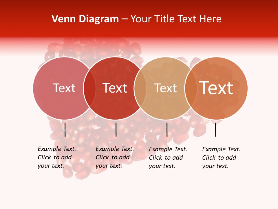 Open Pattern Vegetarian PowerPoint Template