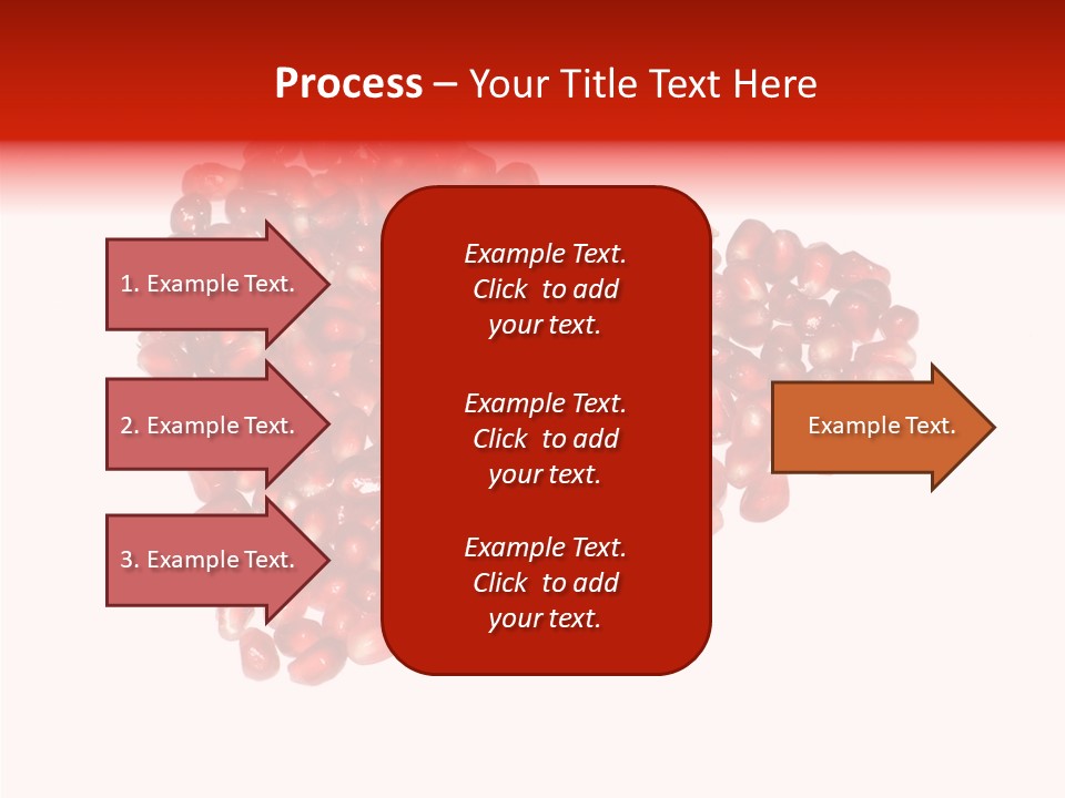 Open Pattern Vegetarian PowerPoint Template