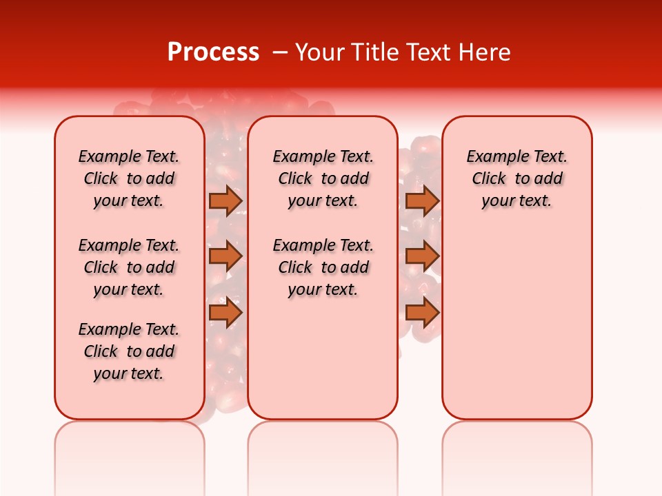 Open Pattern Vegetarian PowerPoint Template