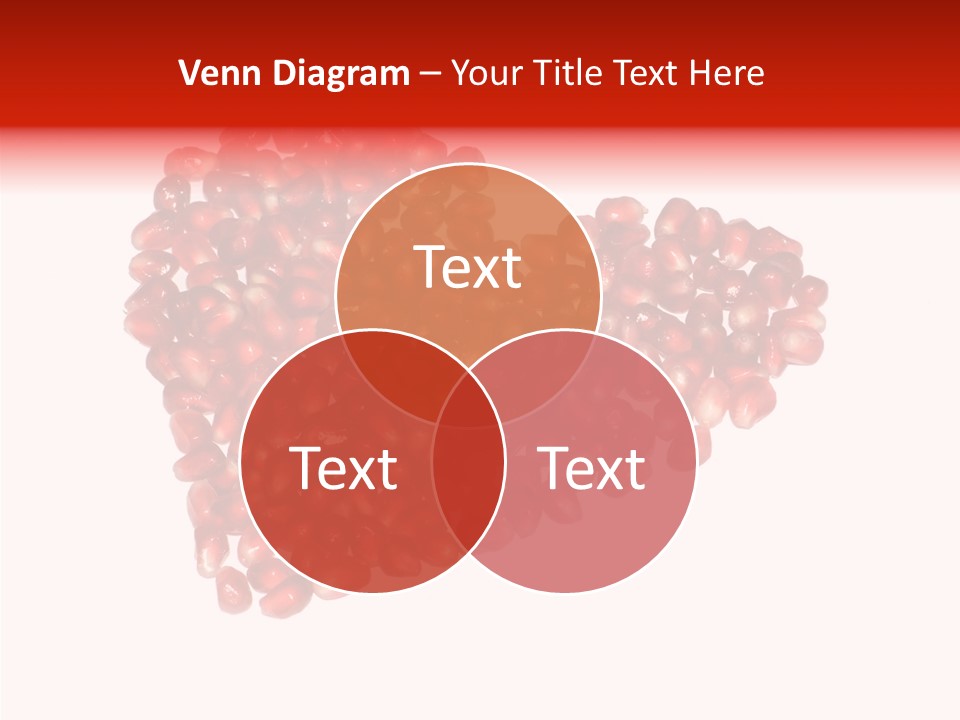 Open Pattern Vegetarian PowerPoint Template