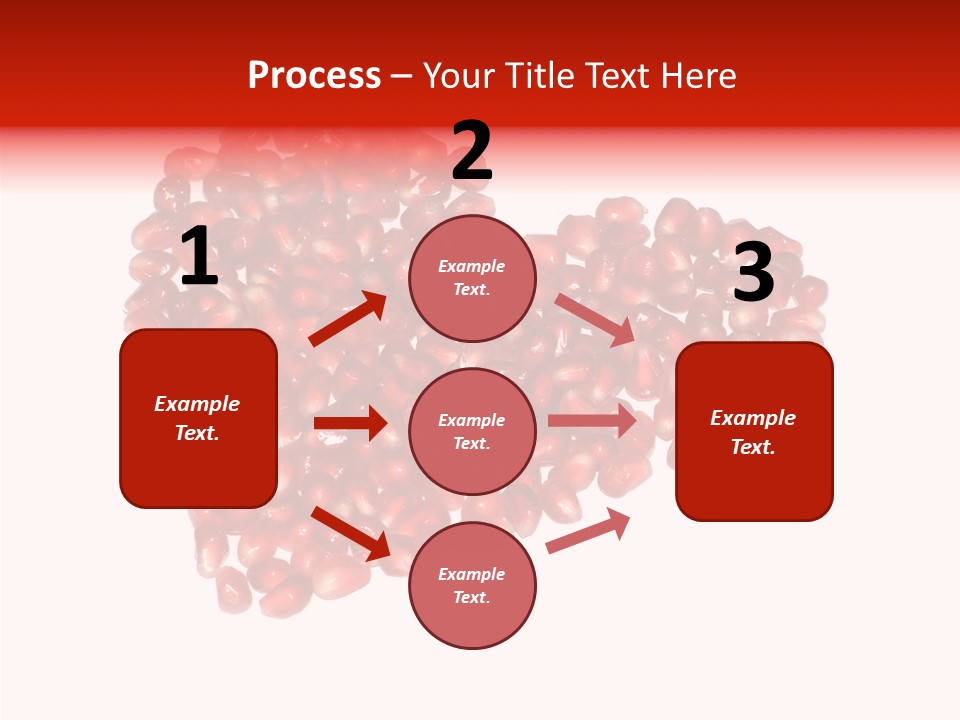 Open Pattern Vegetarian PowerPoint Template