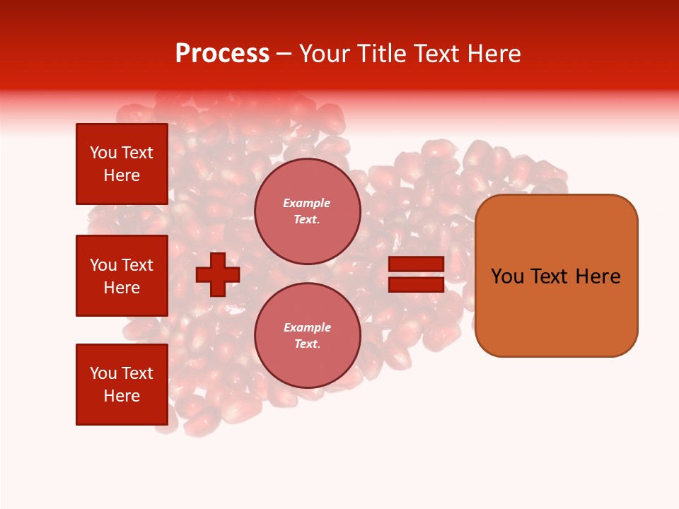 Open Pattern Vegetarian PowerPoint Template