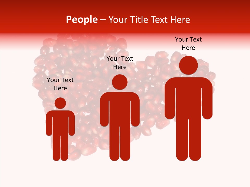 Open Pattern Vegetarian PowerPoint Template