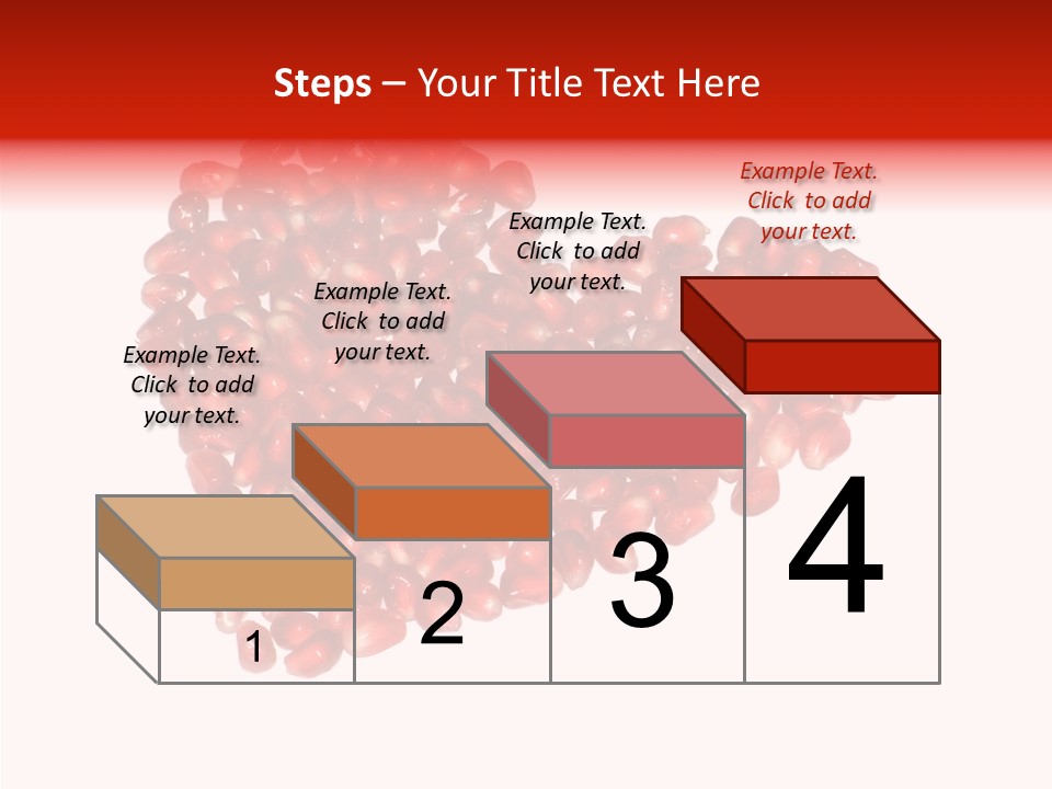 Open Pattern Vegetarian PowerPoint Template