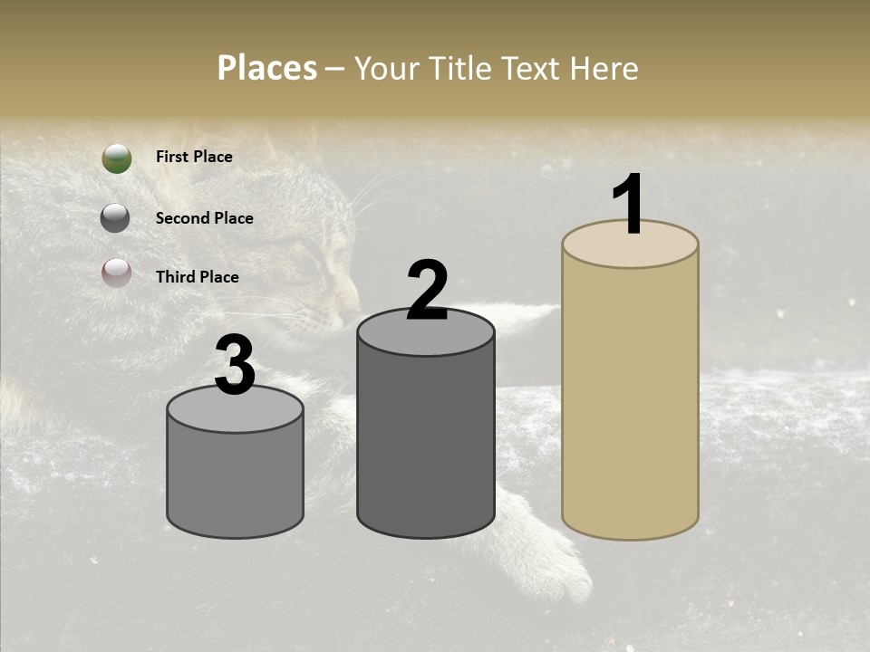 Down Sleep Domestic PowerPoint Template