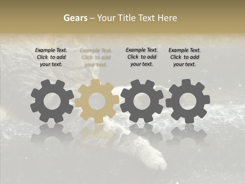 Down Sleep Domestic PowerPoint Template