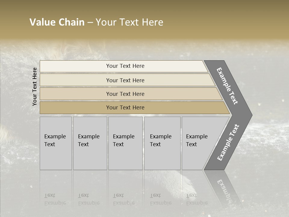 Down Sleep Domestic PowerPoint Template