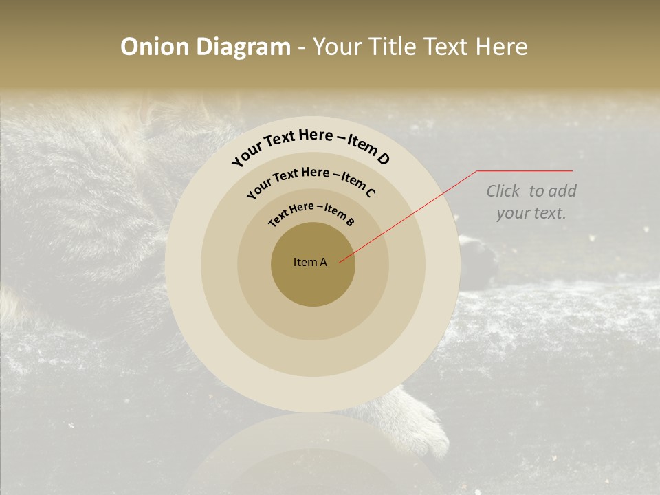 Down Sleep Domestic PowerPoint Template