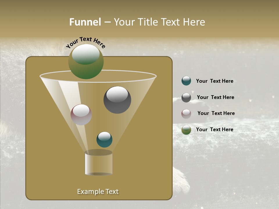 Down Sleep Domestic PowerPoint Template