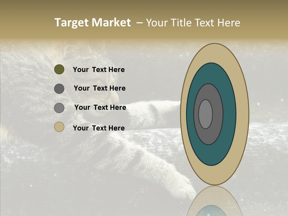 Down Sleep Domestic PowerPoint Template