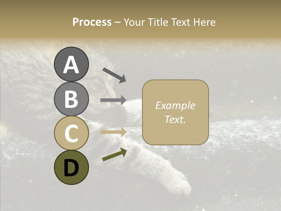 Down Sleep Domestic PowerPoint Template