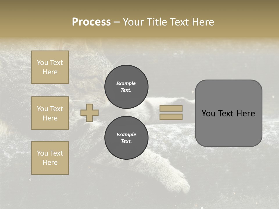 Down Sleep Domestic PowerPoint Template