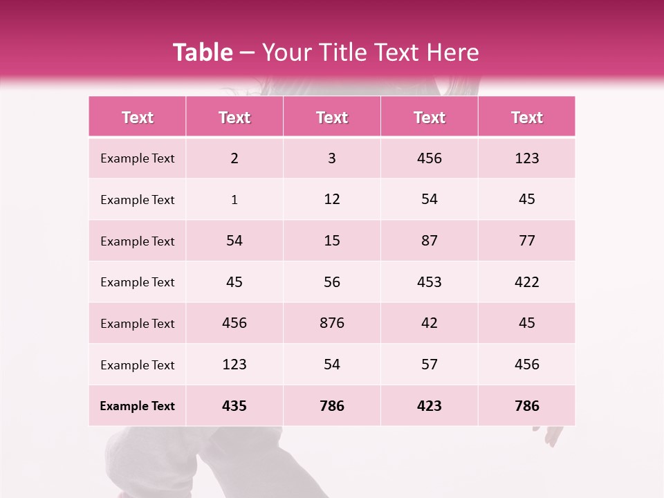 Breakdance Rap Ballet PowerPoint Template