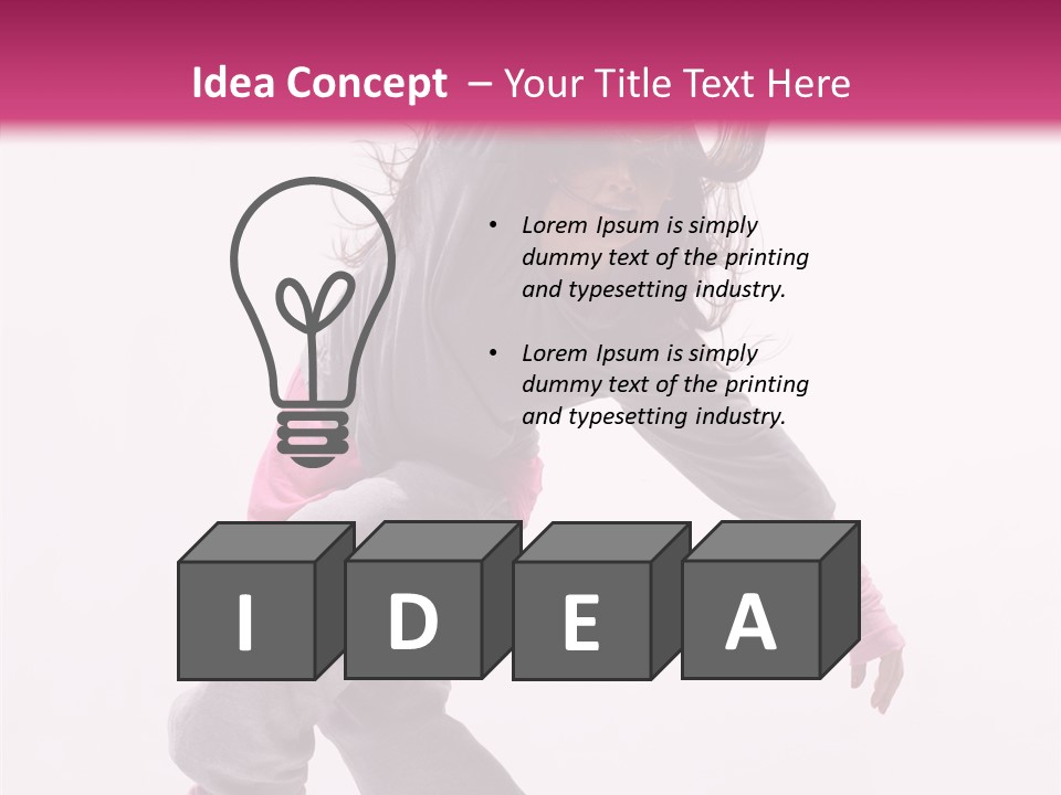 Breakdance Rap Ballet PowerPoint Template