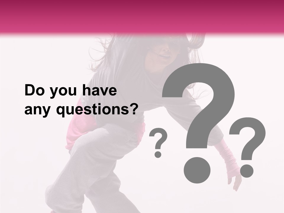 Breakdance Rap Ballet PowerPoint Template