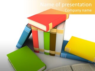 Knowledge Closed Above PowerPoint Template