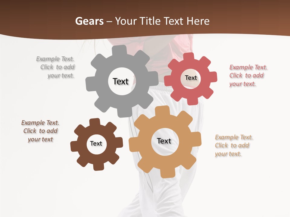 Performer Activity Action PowerPoint Template