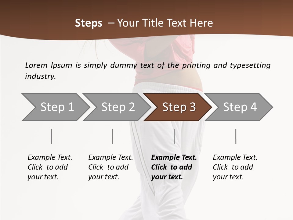 Performer Activity Action PowerPoint Template