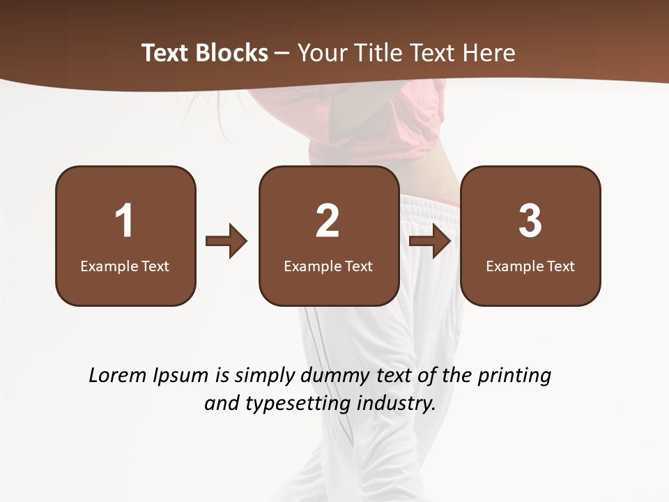 Performer Activity Action PowerPoint Template