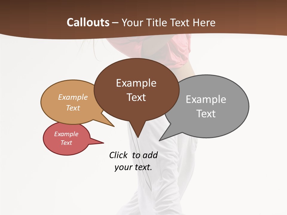 Performer Activity Action PowerPoint Template