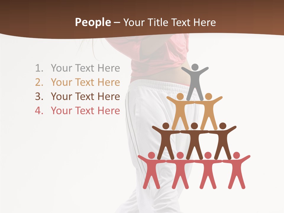 Performer Activity Action PowerPoint Template