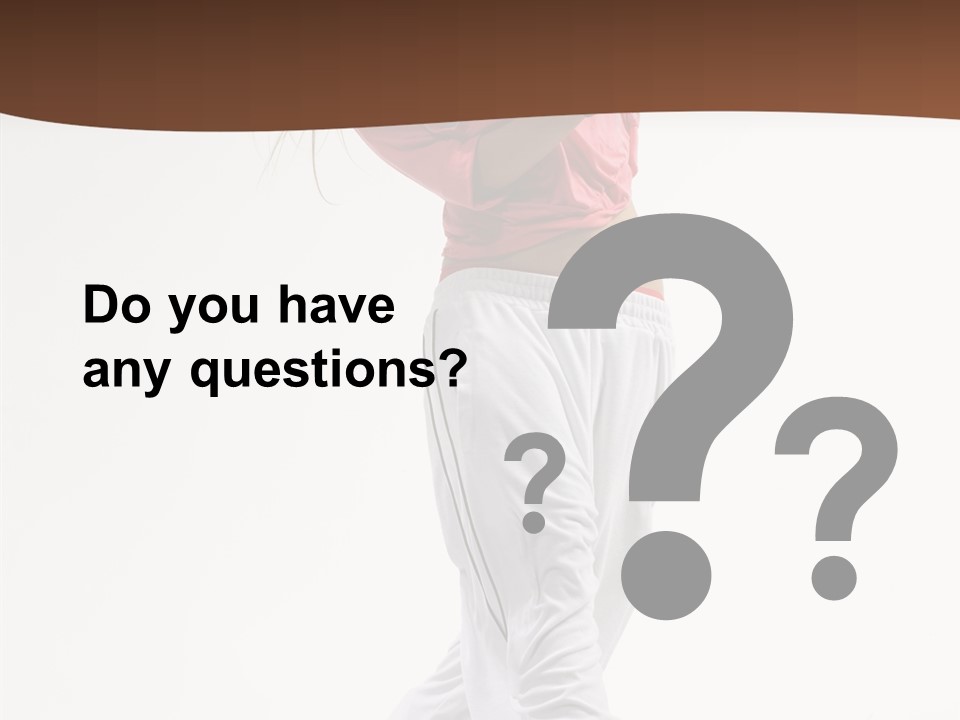 Performer Activity Action PowerPoint Template