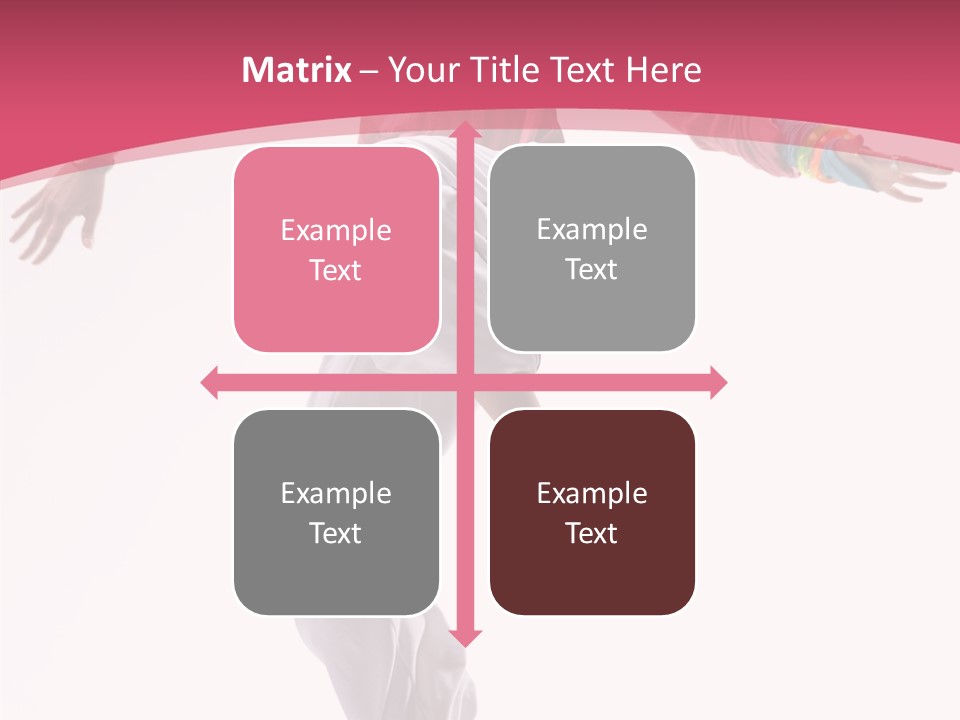 Posing Motion Exercise PowerPoint Template