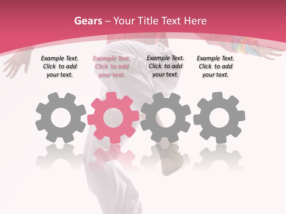 Posing Motion Exercise PowerPoint Template