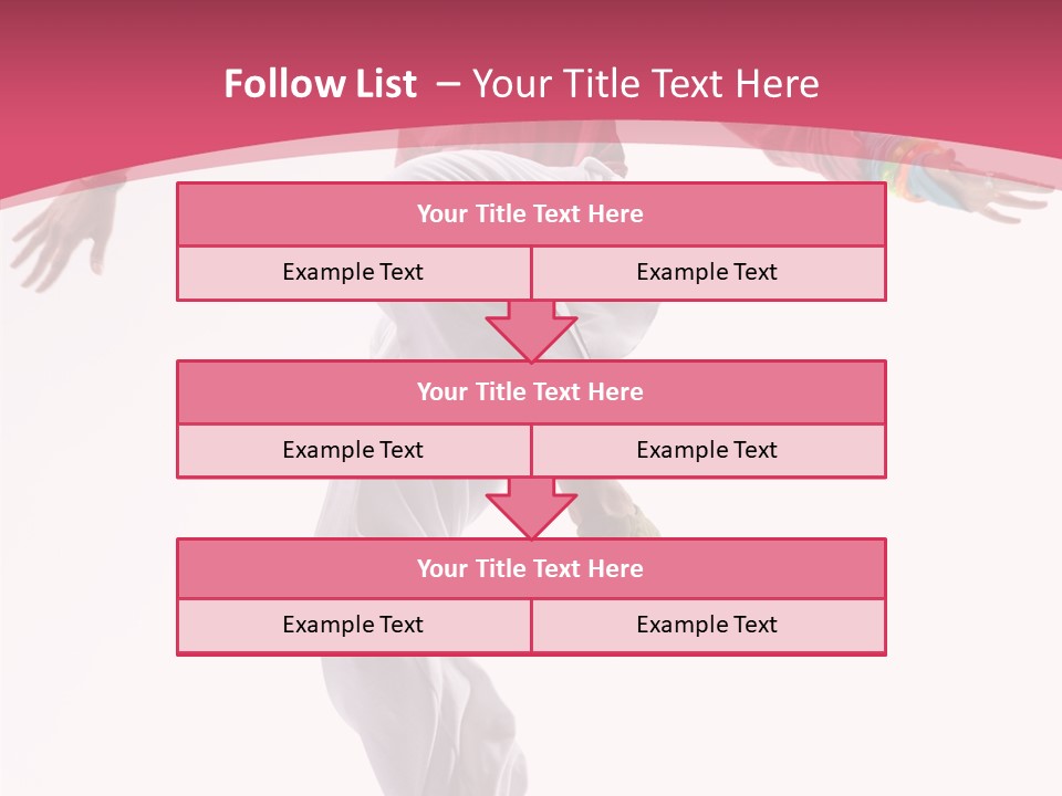Posing Motion Exercise PowerPoint Template