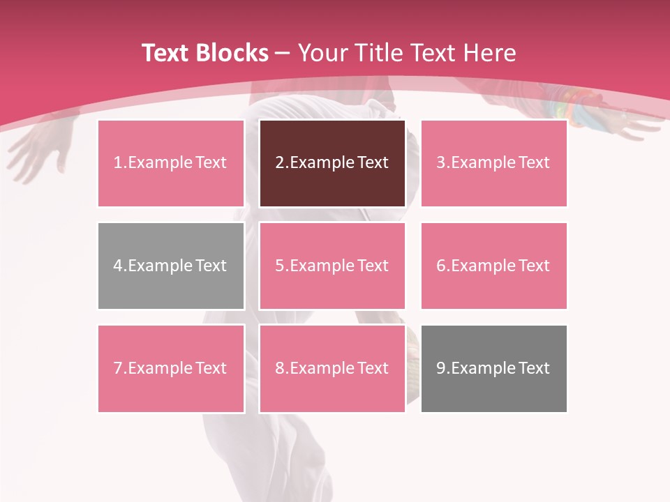 Posing Motion Exercise PowerPoint Template