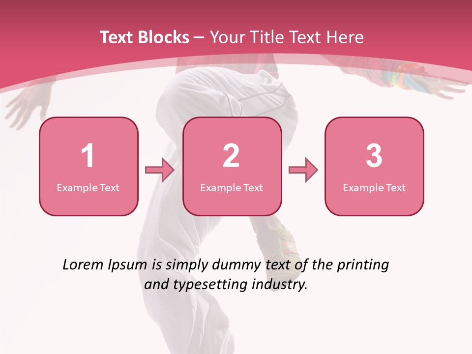 Posing Motion Exercise PowerPoint Template