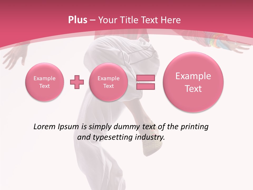 Posing Motion Exercise PowerPoint Template