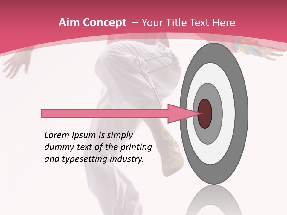 Posing Motion Exercise PowerPoint Template