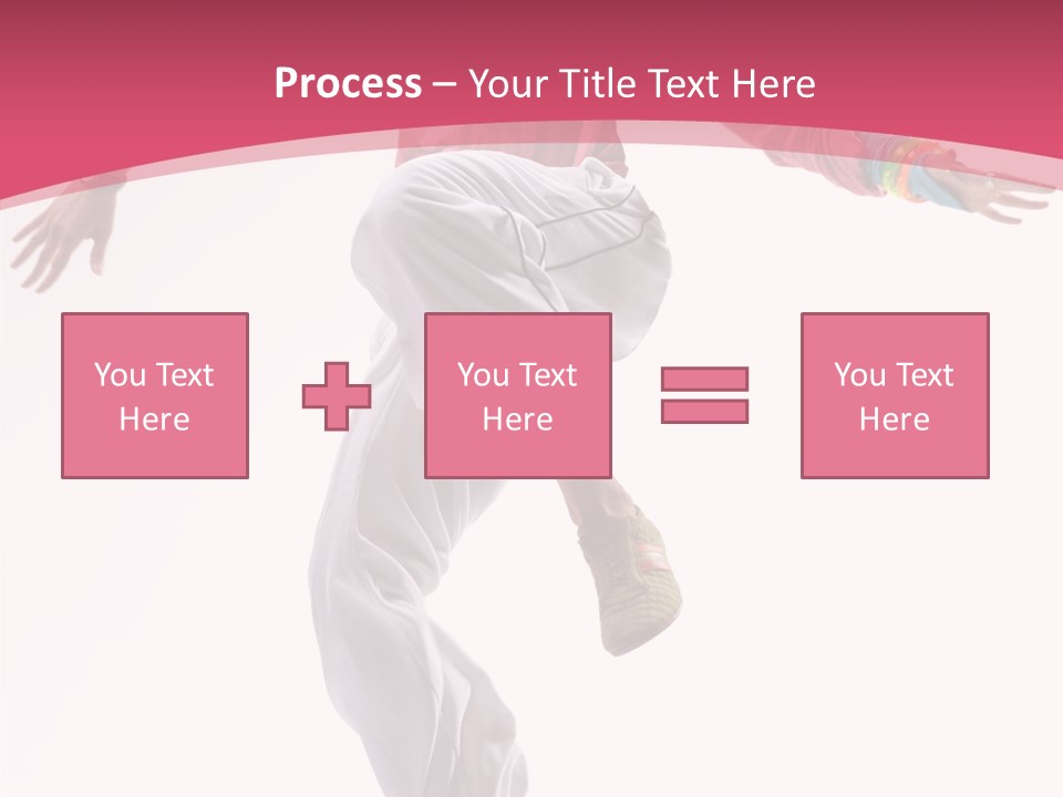 Posing Motion Exercise PowerPoint Template