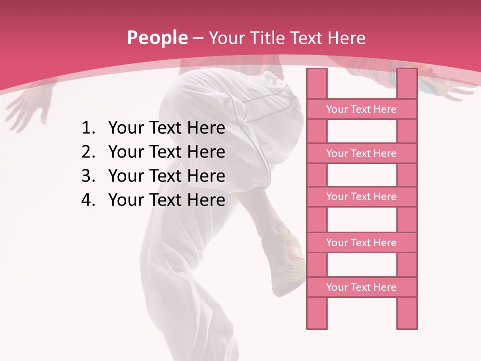 Posing Motion Exercise PowerPoint Template