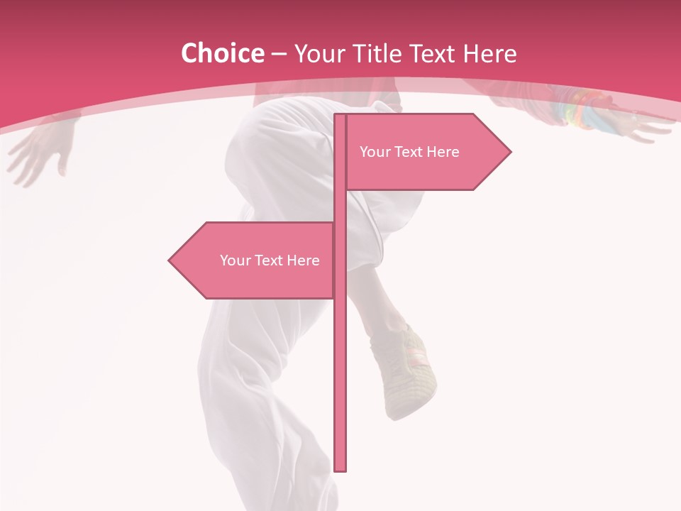 Posing Motion Exercise PowerPoint Template