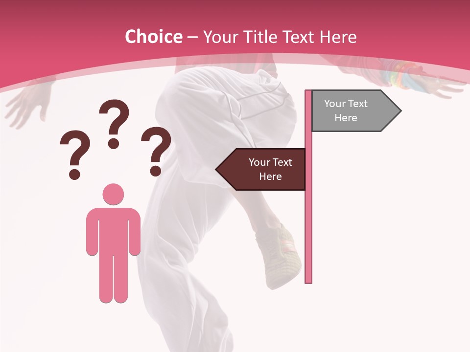 Posing Motion Exercise PowerPoint Template