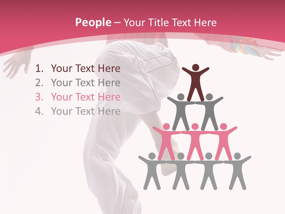 Posing Motion Exercise PowerPoint Template