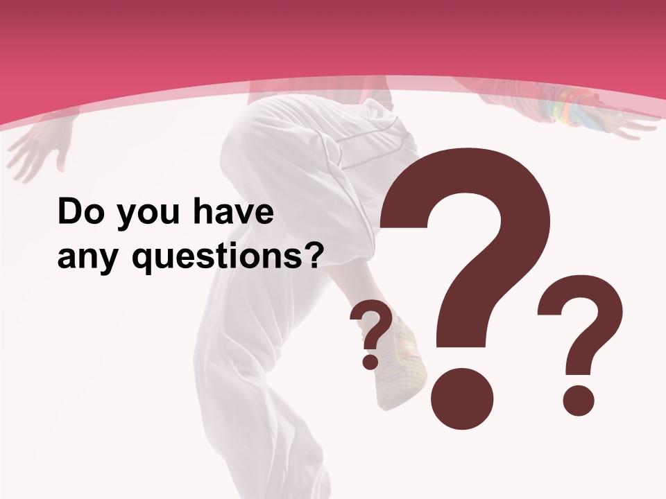 Posing Motion Exercise PowerPoint Template